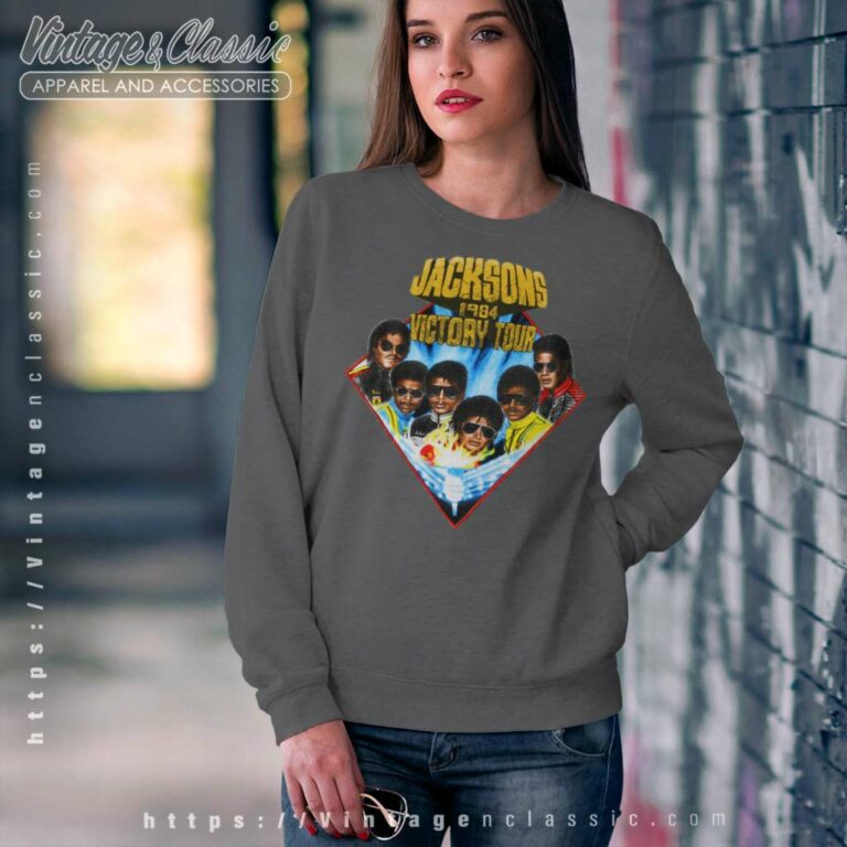 Michael Jackson Victory World Tour Sweatshirt Michael Jackson Victory World Tour Sweatshirt