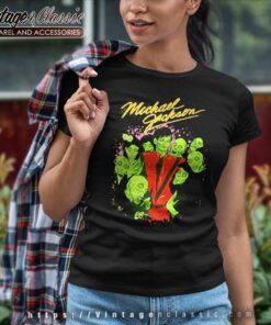 Michael Jackson Zombie Crew Thriller Women TShirt