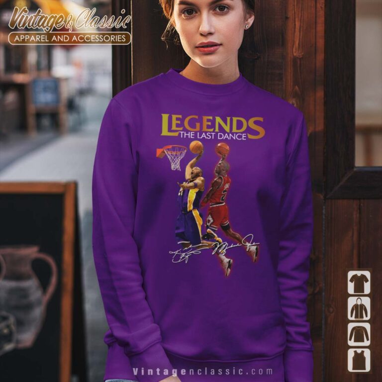 Michael Jordan And Kobe Bryant Sweatshirt Michael Jordan And Kobe Bryant Sweatshirt