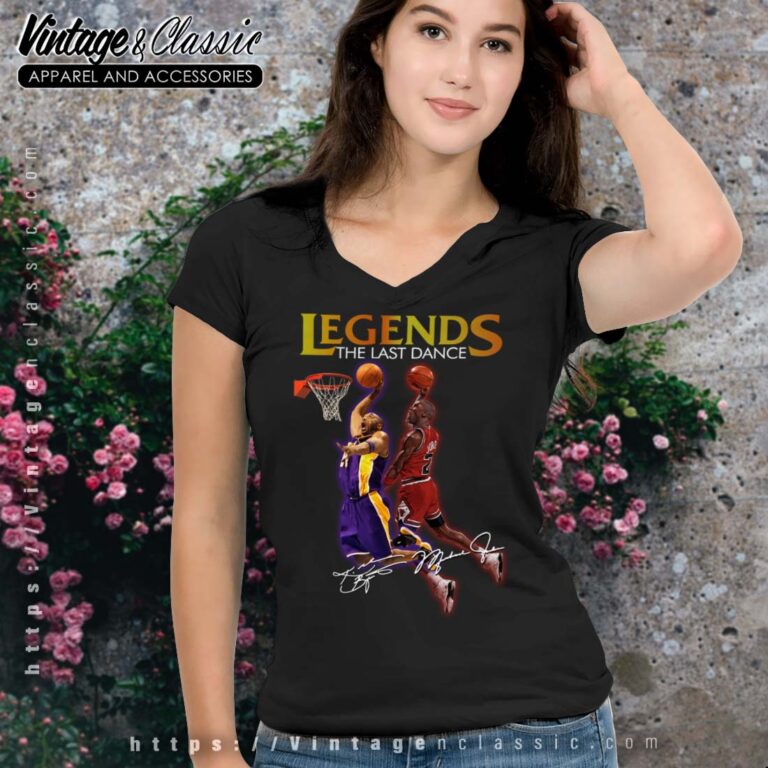 Michael Jordan And Kobe BryantV Neck Michael Jordan And Kobe BryantV Neck