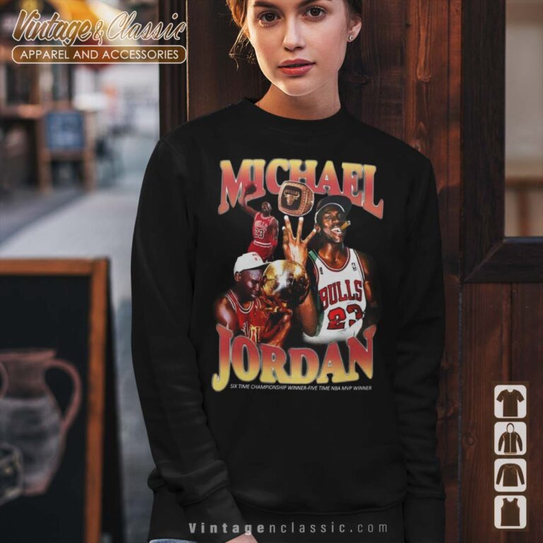 Michael Jordan Basketball Retro Sweatshirt Michael Jordan Basketball Retro Sweatshirt
