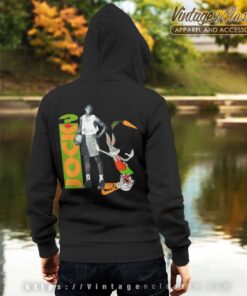Michael Jordan Bugs Bunny Whats Up Hoodie Back Side 1