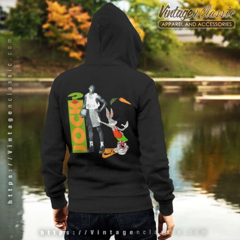 Michael Jordan Bugs Bunny Whats Up Hoodie Back Side 1 Michael Jordan Bugs Bunny Whats Up Hoodie Back Side 1