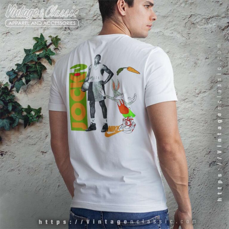 Michael Jordan Bugs Bunny Whats Up T Shirt Back Side 1 Michael Jordan Bugs Bunny Whats Up T Shirt Back Side 1