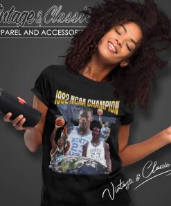 Michael Jordan North Carolina Champion Shirt 6 Michael Jordan North Carolina Champion Women TShirt