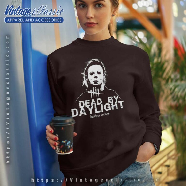 Michael Myers Dead By Daylight Halloween Sweatshirt Michael Myers Dead By Daylight Halloween Sweatshirt