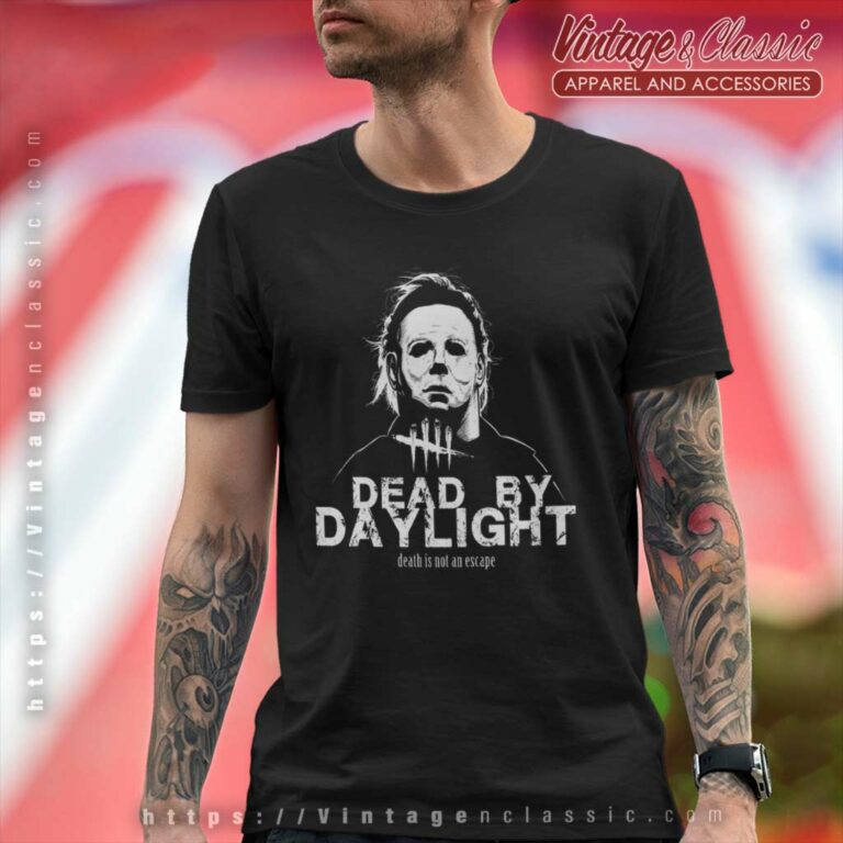 Michael Myers Dead By Daylight Halloween T Shirt Michael Myers Dead By Daylight Halloween T Shirt