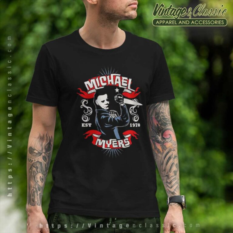 Michael Myers Halloween Horror Est 1978 T Shirt Michael Myers Halloween Horror Est 1978 T Shirt