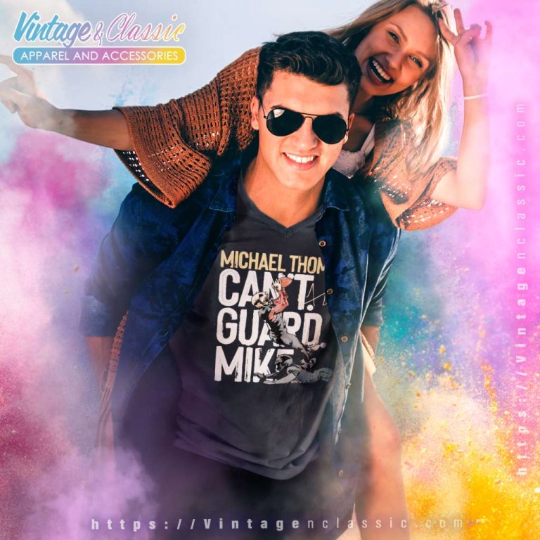 Michael Thomas New Orleans Saints Cant Guard Signature V Neck TShirt Michael Thomas New Orleans Saints Cant Guard Signature V Neck TShirt