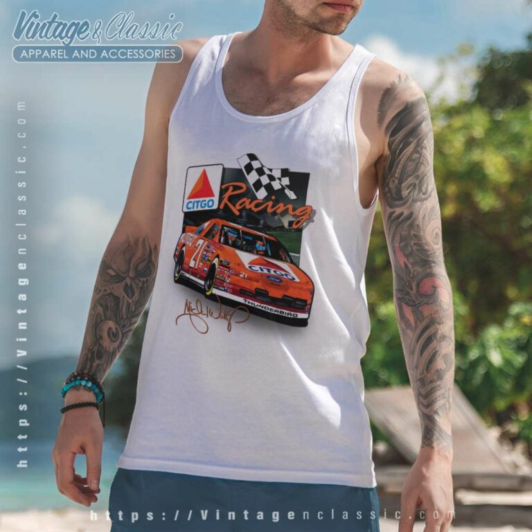Michael Waltrip Citgo Racing Nascar Tank Top Racerback Michael Waltrip Citgo Racing Nascar Tank Top Racerback