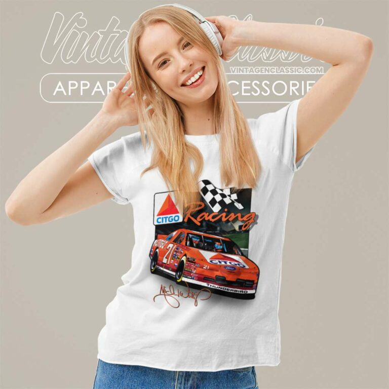 Michael Waltrip Citgo Racing Nascar Women TShirt Michael Waltrip Citgo Racing Nascar Women TShirt