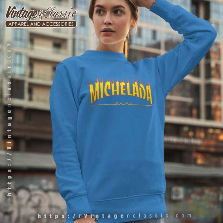 Michelada Gang Flame Thrasher Sweatshirt Michelada Gang Flame Thrasher Sweatshirt