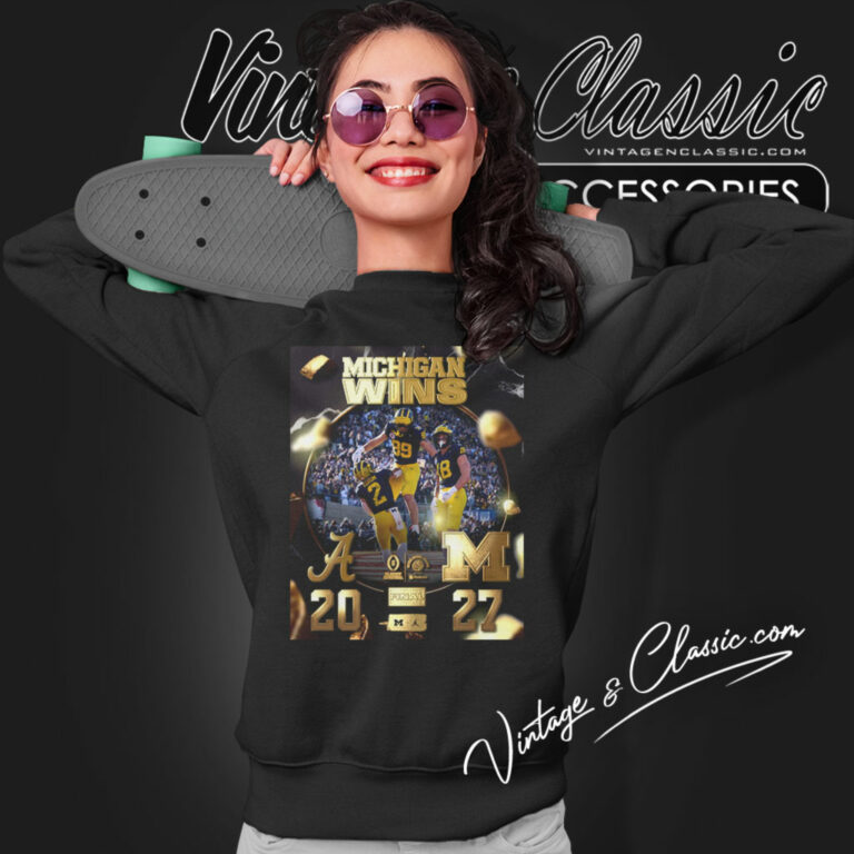 Michigan 2024 Rose Bowl Champions Sweatshirt Michigan 2024 Rose Bowl Champions Sweatshirt