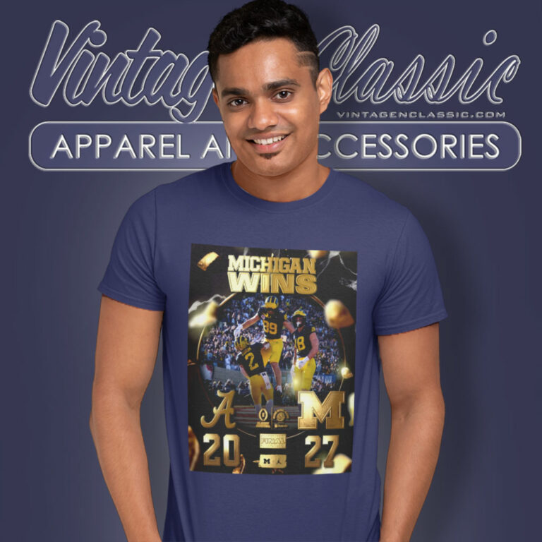 Michigan 2024 Rose Bowl Champions T Shirt Michigan 2024 Rose Bowl Champions T Shirt