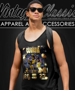 Michigan 2024 Rose Bowl Champions Tank Top Racerback