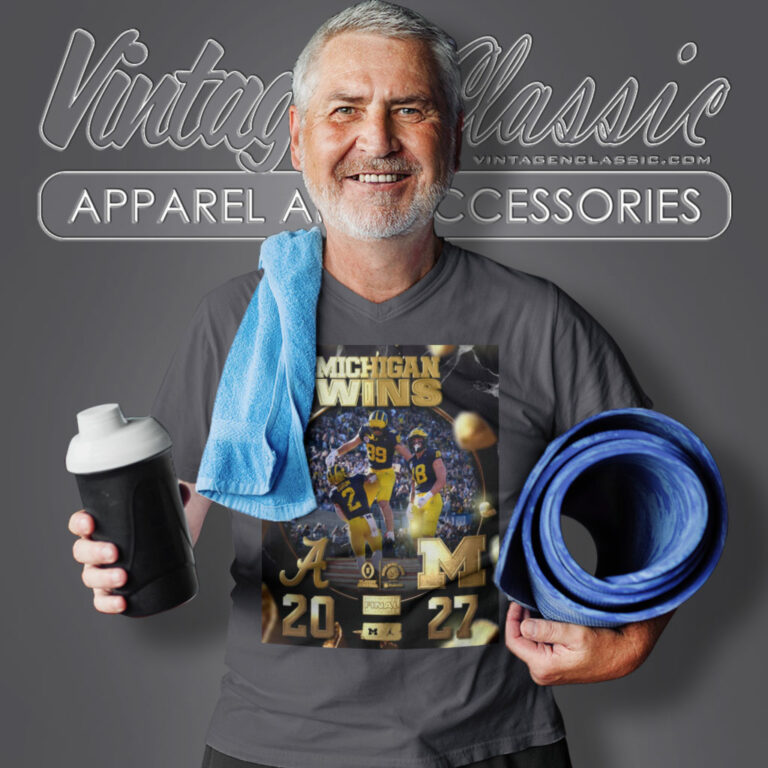 Michigan 2024 Rose Bowl Champions V Neck TShirt Michigan 2024 Rose Bowl Champions V Neck TShirt