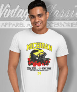 Michigan 2024 Rose Bowl Game T Shirt