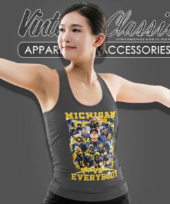 Michigan All Team Vs Everybody Tank Top Racerback