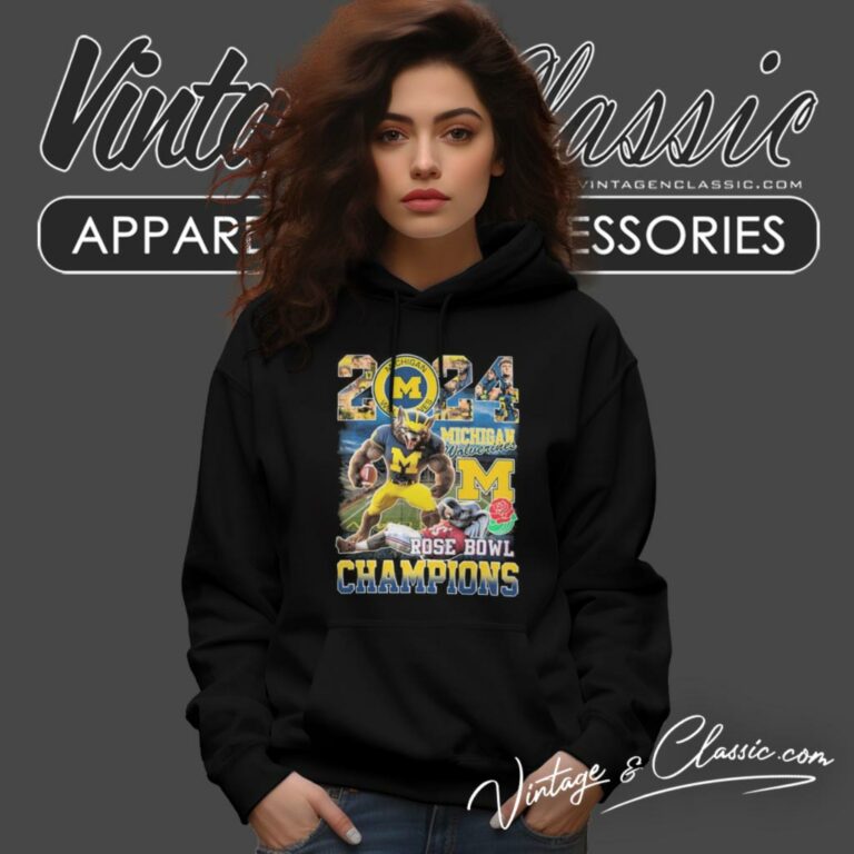 Michigan Beat Alabama 2024 Rose Bowl Champions Hoodie Michigan Beat Alabama 2024 Rose Bowl Champions Hoodie