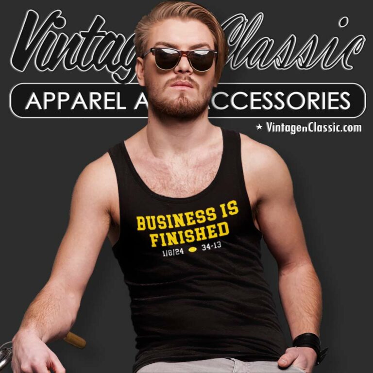 Michigan Business Is Finished 1 8 24 34 13 Tank Top Racerback Michigan Business Is Finished 1 8 24 34 13 Tank Top Racerback