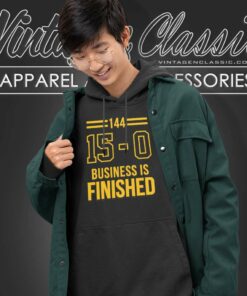 Michigan Business Is Finished Triblend Hoodie