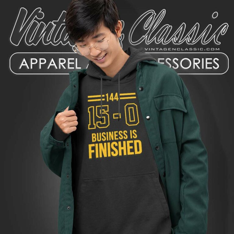 Michigan Business Is Finished Triblend Hoodie Michigan Business Is Finished Triblend Hoodie