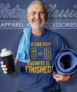 Michigan Business Is Finished Triblend V Neck TShirt