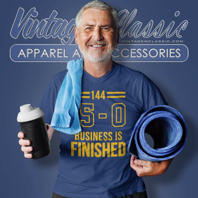 Michigan Business Is Finished Triblend V Neck TShirt Michigan Business Is Finished Triblend V Neck TShirt