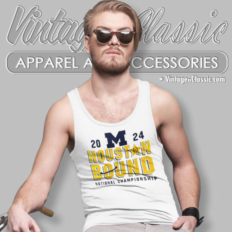 Michigan College Football 2024 Tank Top Racerback Michigan College Football 2024 Tank Top Racerback