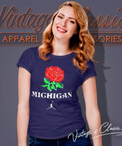 Michigan Rose 1998 Rose Bowl Women T Shirt