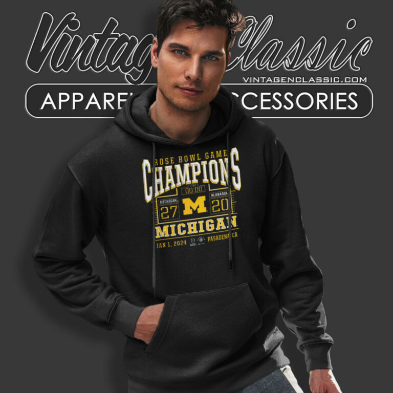 Michigan Rose Bowl Champion Hoodie Michigan Rose Bowl Champion Hoodie