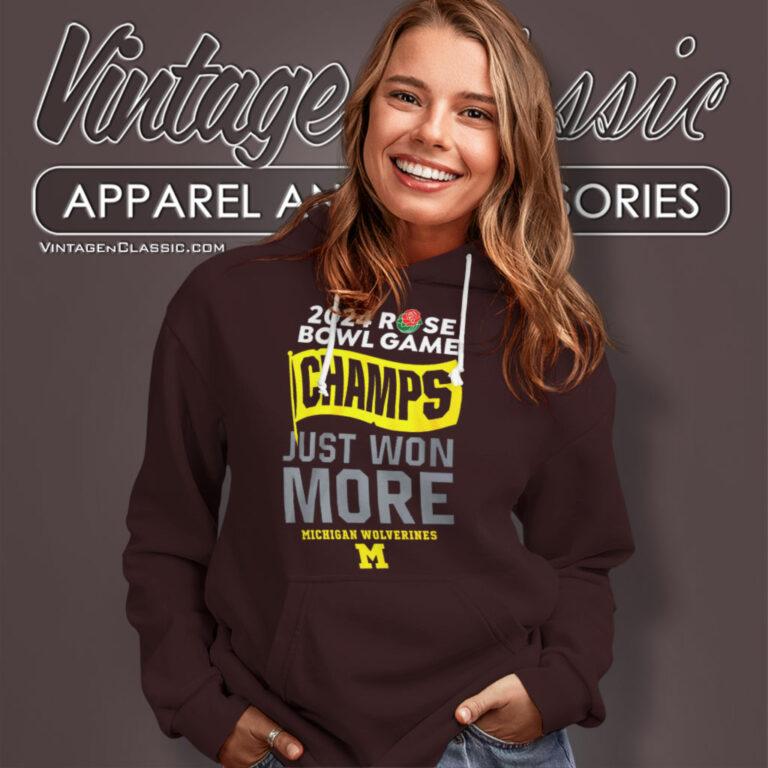 Michigan Rose Bowl Champions Hoodie Michigan Rose Bowl Champions Hoodie