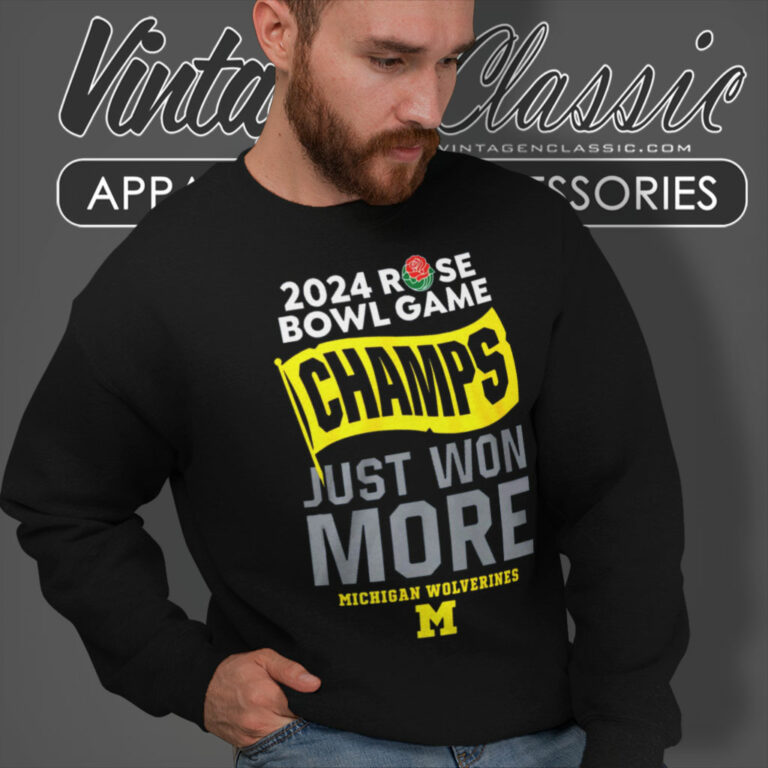 Michigan Rose Bowl Champions Sweatshirt Michigan Rose Bowl Champions Sweatshirt