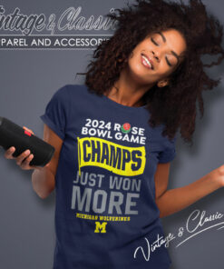 Michigan Rose Bowl Champions Women T Shirt