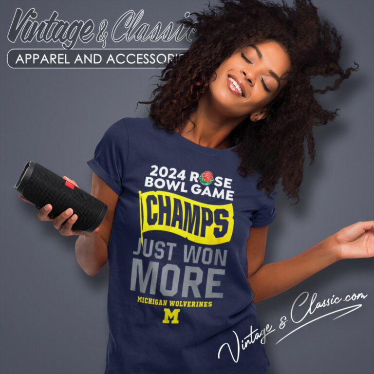 Michigan Rose Bowl Champions Women T Shirt Michigan Rose Bowl Champions Women T Shirt