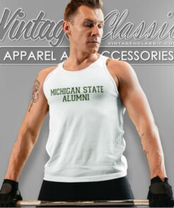 Michigan State Alumni Tank Top Racerback
