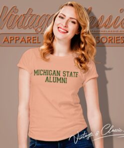 Michigan State Alumni Women T Shirt