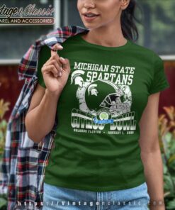 Michigan State Spartans Football Women TShirt