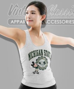 Michigan State University Mickey Tank Top Racerback