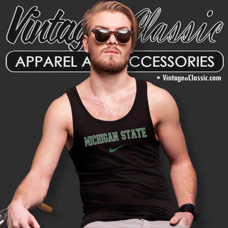 Michigan State University Nike Tank Top Racerback Michigan State University Nike Tank Top Racerback