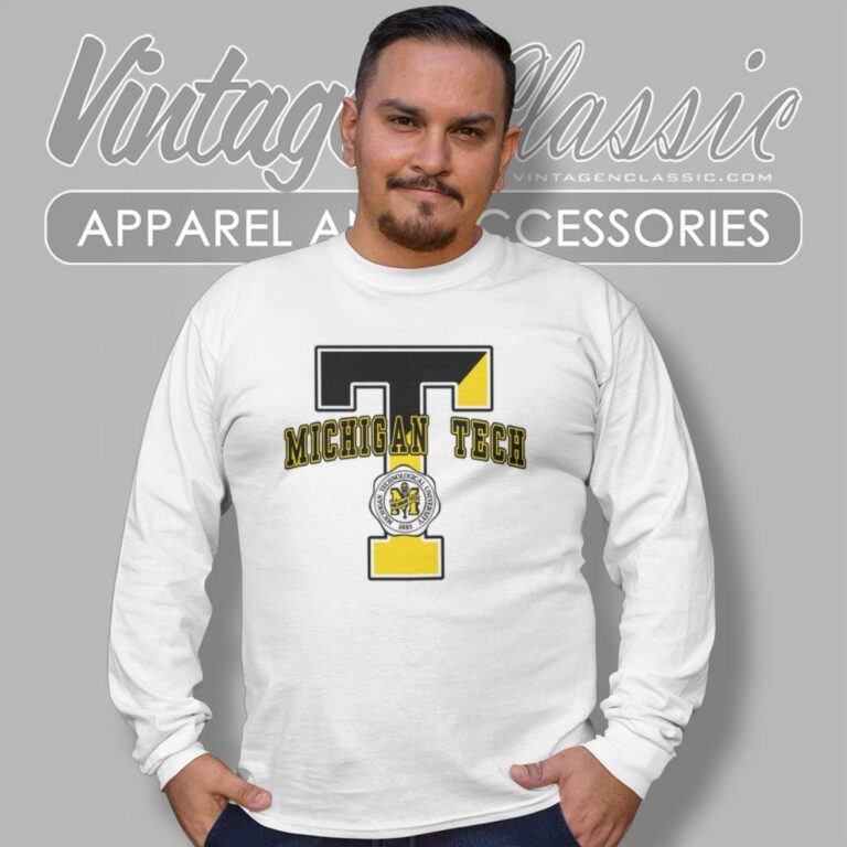 Michigan Tech University Mtu Long Sleeve Tee Michigan Tech University Mtu Long Sleeve Tee