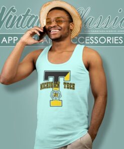 Michigan Tech University Mtu Tank Top Racerback