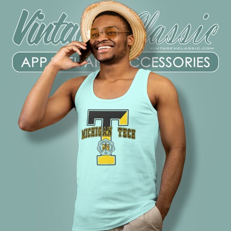 Michigan Tech University Mtu Tank Top Racerback Michigan Tech University Mtu Tank Top Racerback