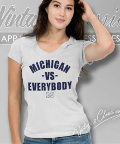 Michigan Vs Everybody To Penn State V Neck TShirt