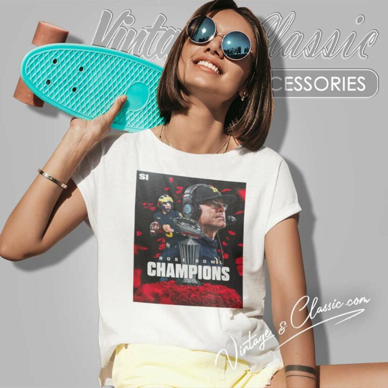 Michigan Wins The Rose Bowl Women TShirt Michigan Wins The Rose Bowl Women TShirt