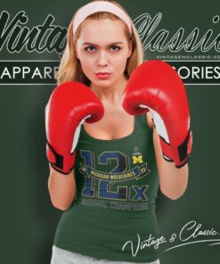 Michigan Wolverines 12x Football National Champions Exceptional Talent Tank Top Racerback