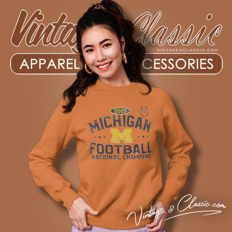 Michigan Wolverines 2023 College Football Playoff National Champions Sweatshirt Michigan Wolverines 2023 College Football Playoff National Champions Sweatshirt