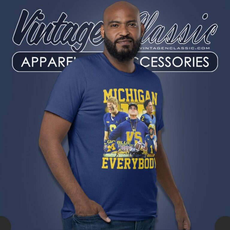 Michigan Wolverines 2024 Cfp Championship Everybody T Shirt Michigan Wolverines 2024 Cfp Championship Everybody T Shirt