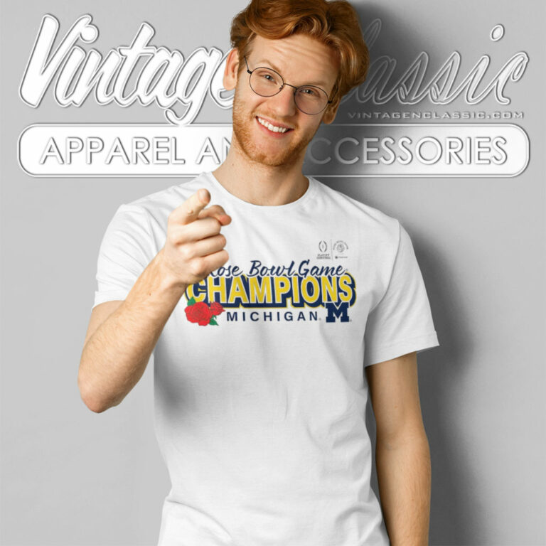 Michigan Wolverines 2024 Rose Bowl T Shirt Michigan Wolverines 2024 Rose Bowl T Shirt