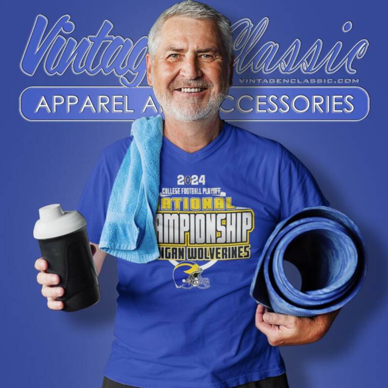 Michigan Wolverines Cfp 2024 National Championship V Neck TShirt Michigan Wolverines Cfp 2024 National Championship V Neck TShirt